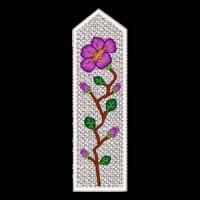 Floral Bookmarks Machine Embroidery Design